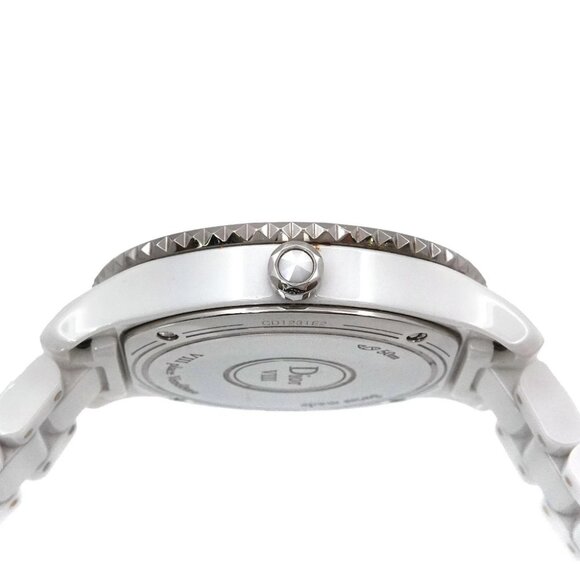 Christian Dior8 En Huit CD1231E2 Diamond Quartz White Dial Ladies Watch 90289965 - Picture 4 of 6